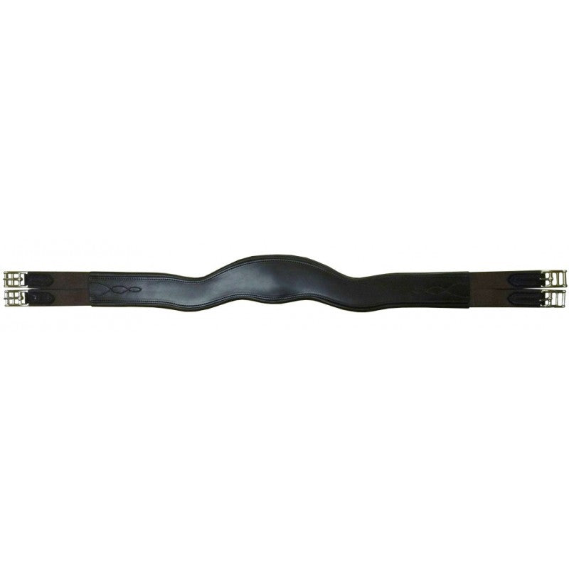 Contour FORWARD Shaped Leather Girth (NO DEE) (English Made)